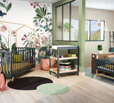 Toit de lit enfant en bois 70 x 140 Hêtre Verni - Confort